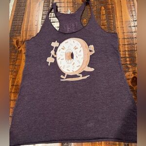 Donut Barbell tank